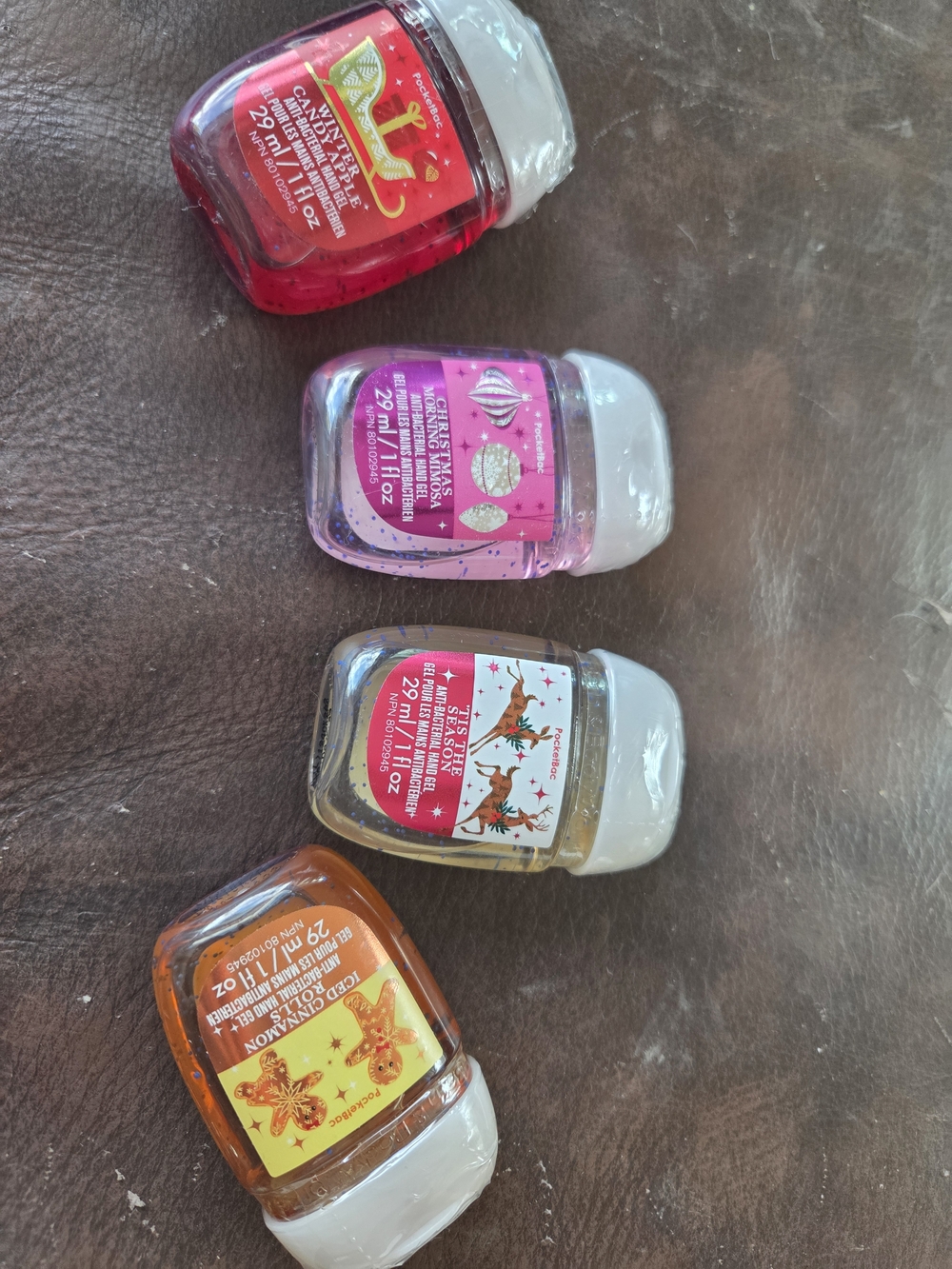 Bath & Body Works PocketBac Set - Red, Pink, Gold, Orange